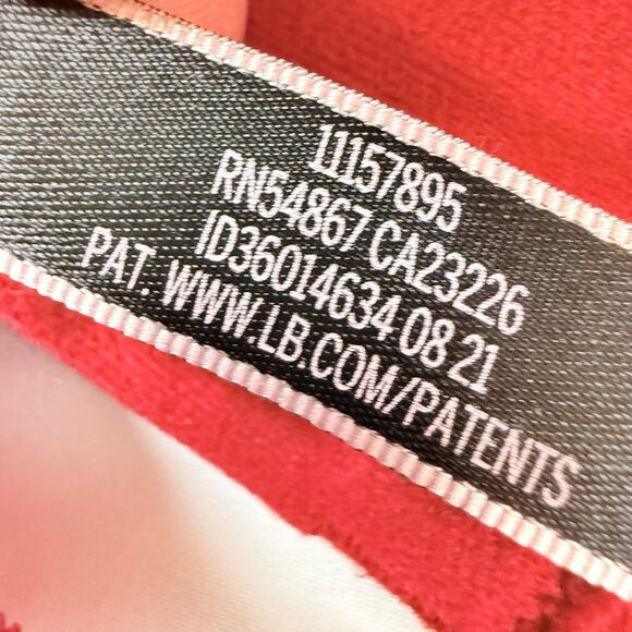 Victorias Secret Low Cut Demi Bra Unlined SIZE 36D Red Lacy Sheer Womens Mesh - Picture 9 of 11